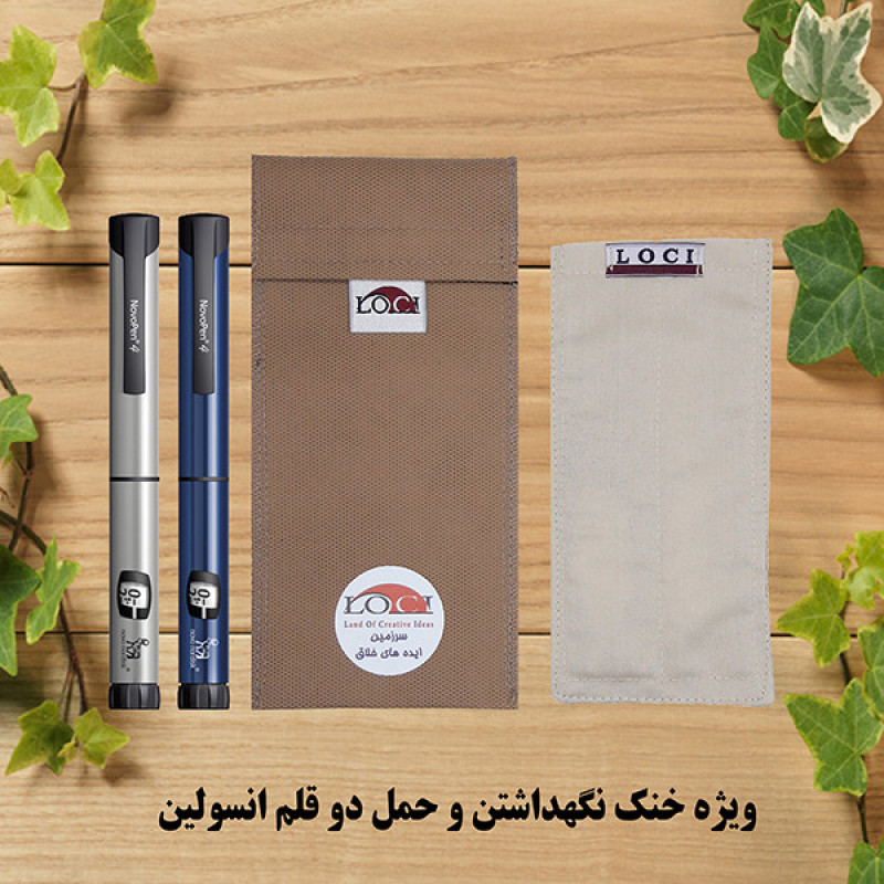 کیف خنک نگهدارنده انسولین لوک آی مدل 2 قلم