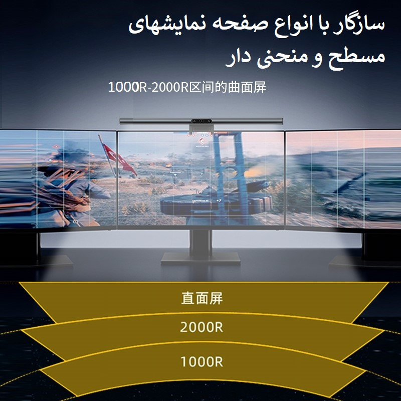 چراغ LED بالای مانیتور ریمکس مدل RT-E910