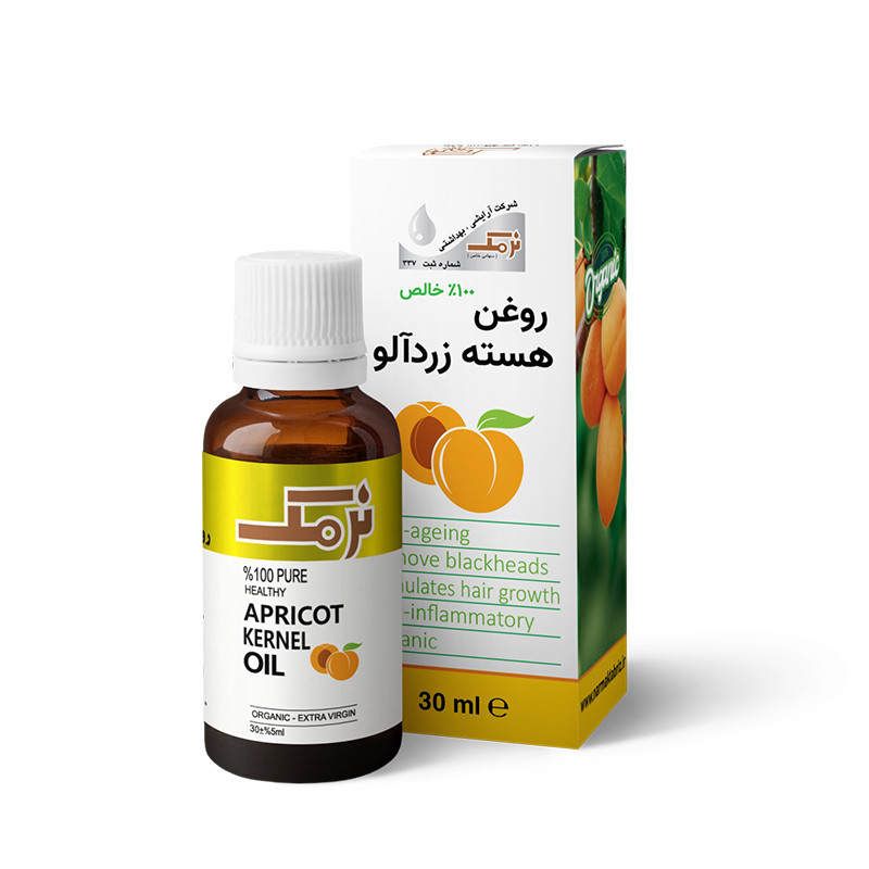 روغن هسته زرد آلو نرمک مدل 007 حجم 30 میلی لیتر