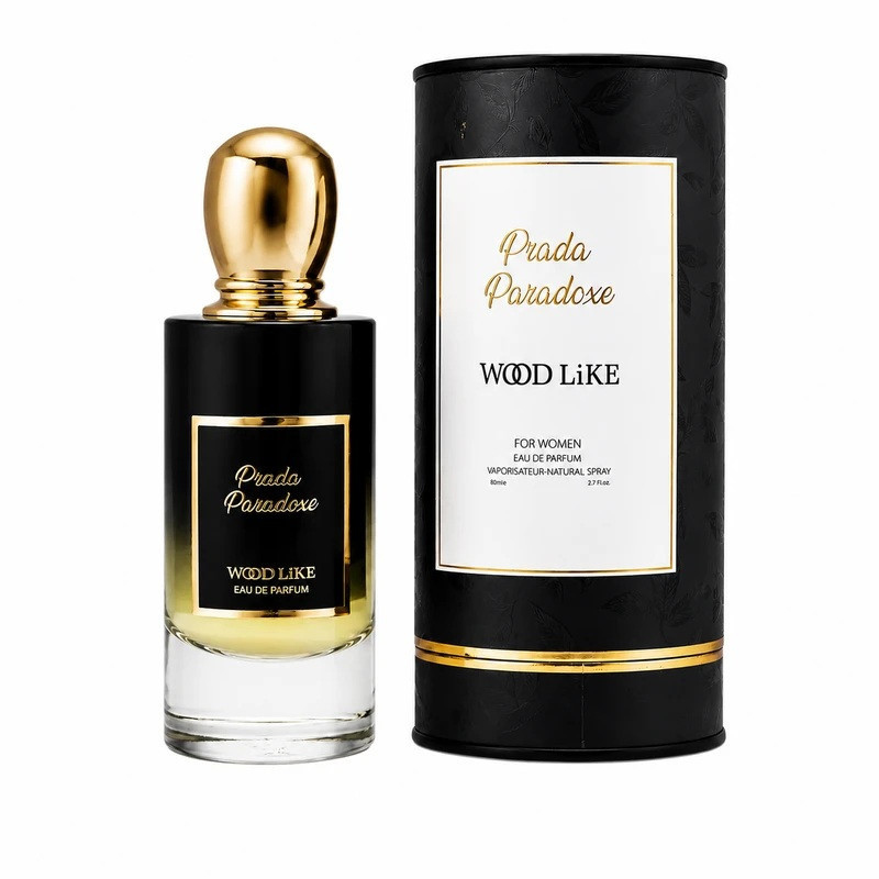 ادکلن زنانه وودلایک مدل PRADA PARADOXE حجم 80 میلی‌لیتر، با رایحه گرم و گلی و پخش بوی قوی