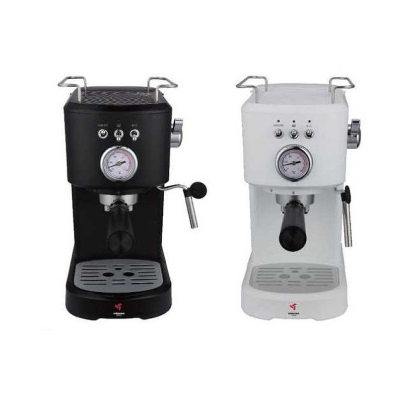 اسپرسوساز 1200 میلی‌لیتری مباشی مدل ECM-2040، مناسب تهیه اسپرسو، کاپوچینو، کافه لاته، ماکیاتو و موکا، دارای سینی چکه گیر، سیستم گرم کردن فنجان