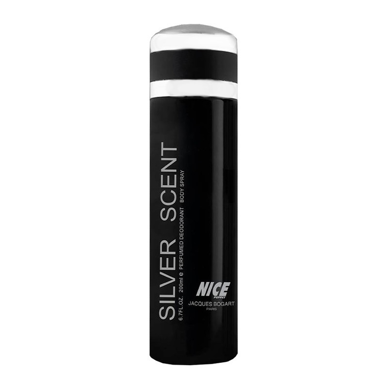 اسپری بدن مردانه نایس پاپت مدل Silver Scent  حجم 200 میلی لیتر