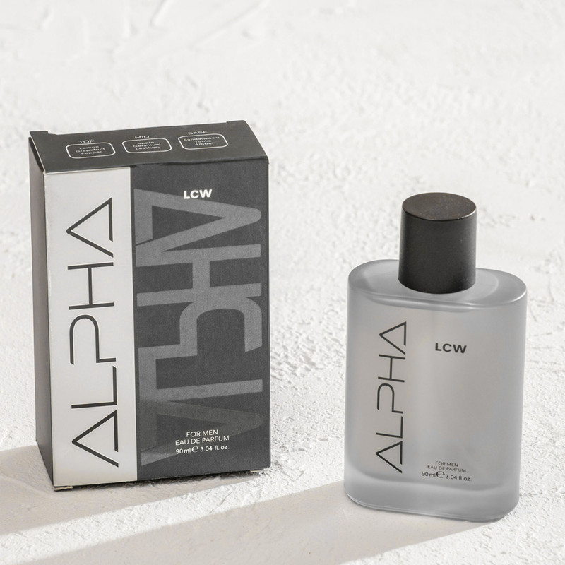 ادوپرفیوم مردانه ال سی وایکیکی مدل ALPHA با رایحه گرم حجم 90 میلی‌لیتر