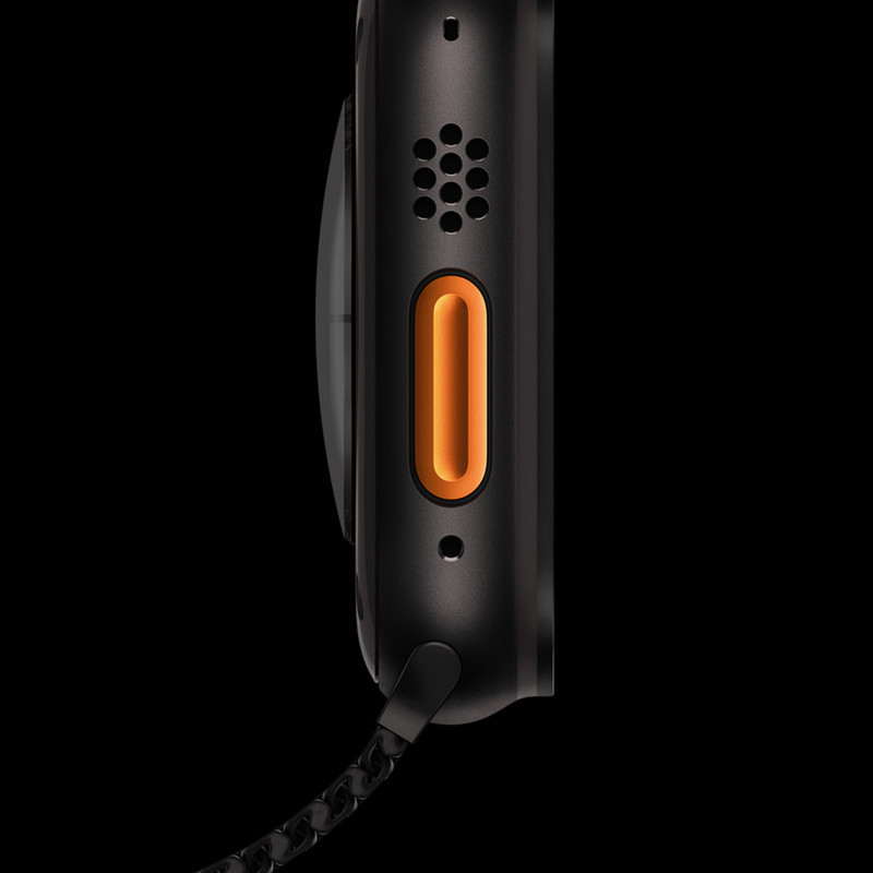 ساعت هوشمند 49 میلی متری اپل مدل Ultra 3 Black Titanium Case با بند Trail