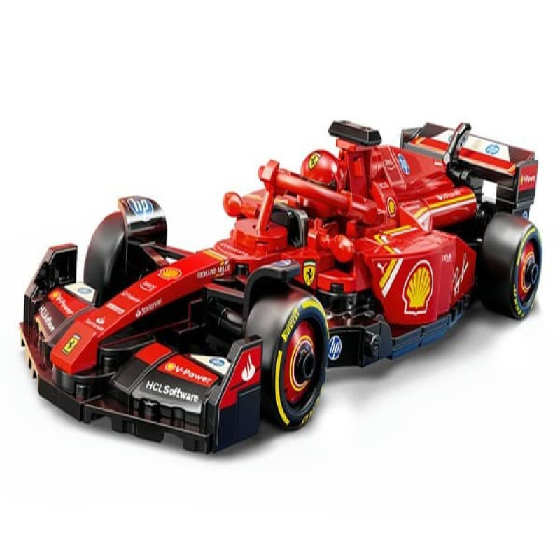 لگو  سری اسپید مدل  Ferrari SF-24 F1 Race Car کد 77242