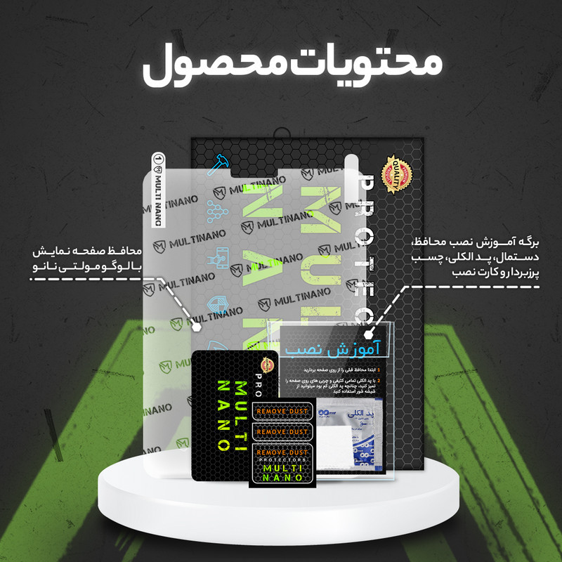 محافظ صفحه نمایش مات مولتی نانو مدل X-S1M مناسب برای تبلت شیائومی Pad 7 11.2 inch