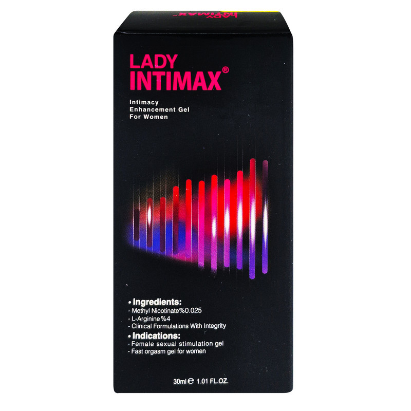 ژل لوبریکانت  اینتی مکس مدل lady حجم 30 میلی لیتر