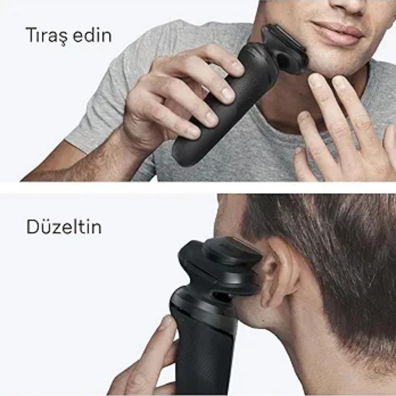 ماشین ریش تراش مردانه شارژی براون مدل N1200S