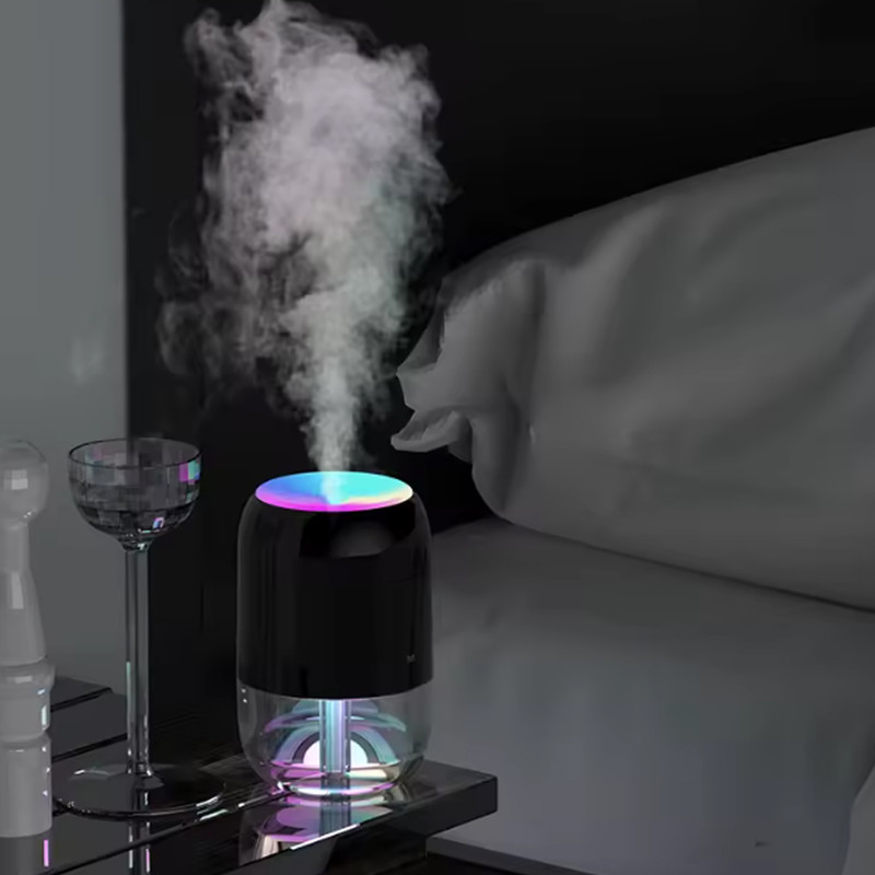 دستگاه بخور سرد اچ دو او مدل رقص نور‌دار
