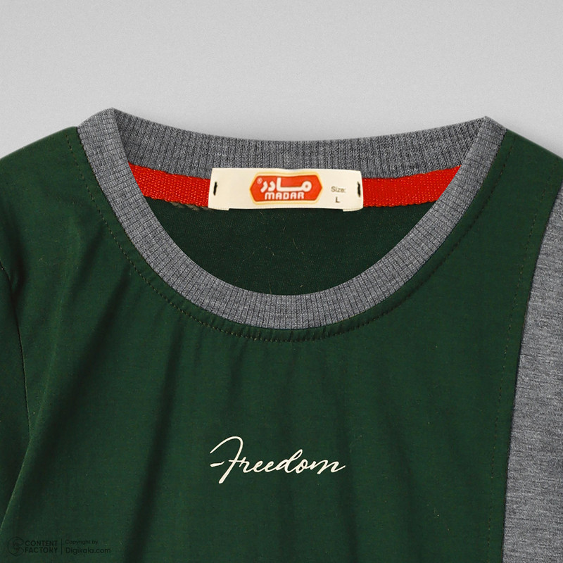 تی‌شرت آستین کوتاه راحتی مردانه مادر مدل Alvin کد 2554312