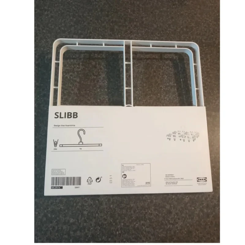 آویز رخت تاشو ایکیا مدل SLIBB