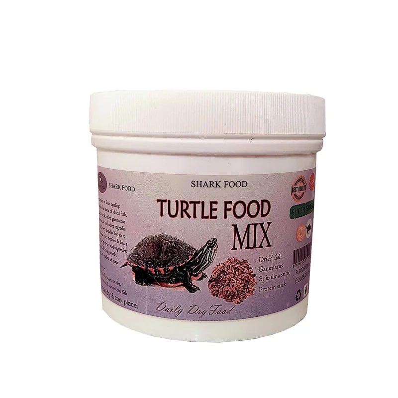 غذای لاکپشت مدل mix turtle وزن 400 گرم