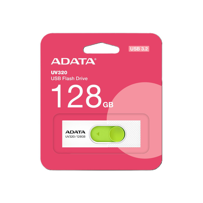 فلش مموری ای دیتا مدل UV320 ظرفیت 128 گیگابایت با رابط USB 3.2
