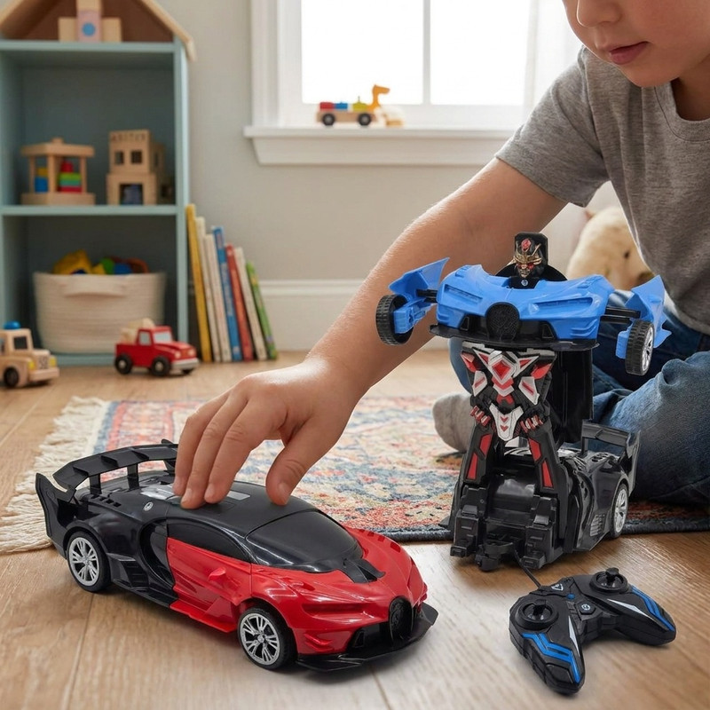 ماشین بازی کنترلی ناب سل مدل بوگاتی تبدیل شونده شارژی BUGATTI