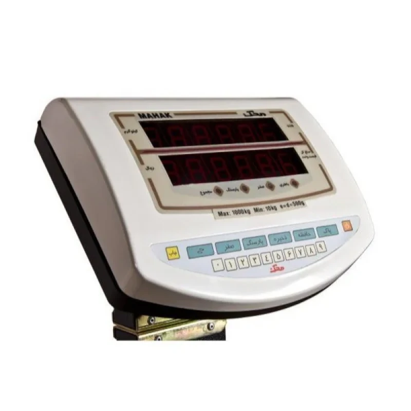 باسکول دیجیتال محک سینی گالوانیزه مدل MDS13000 با ظرفیت 200کیلوگرم