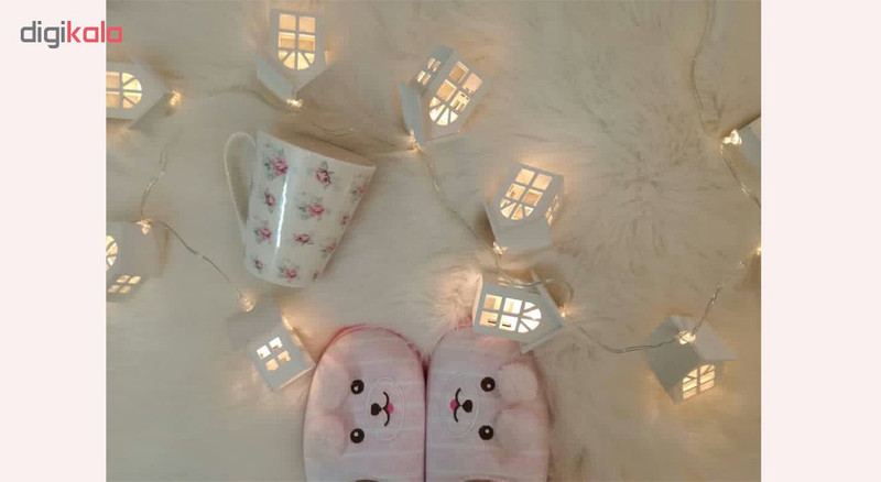 ریسه ال ای دی مدل کلبه چوبی