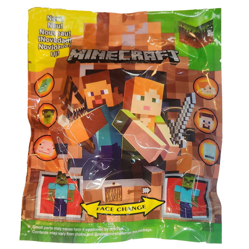 اسباب بازی شانسی مدل فیگور سری Minecraft