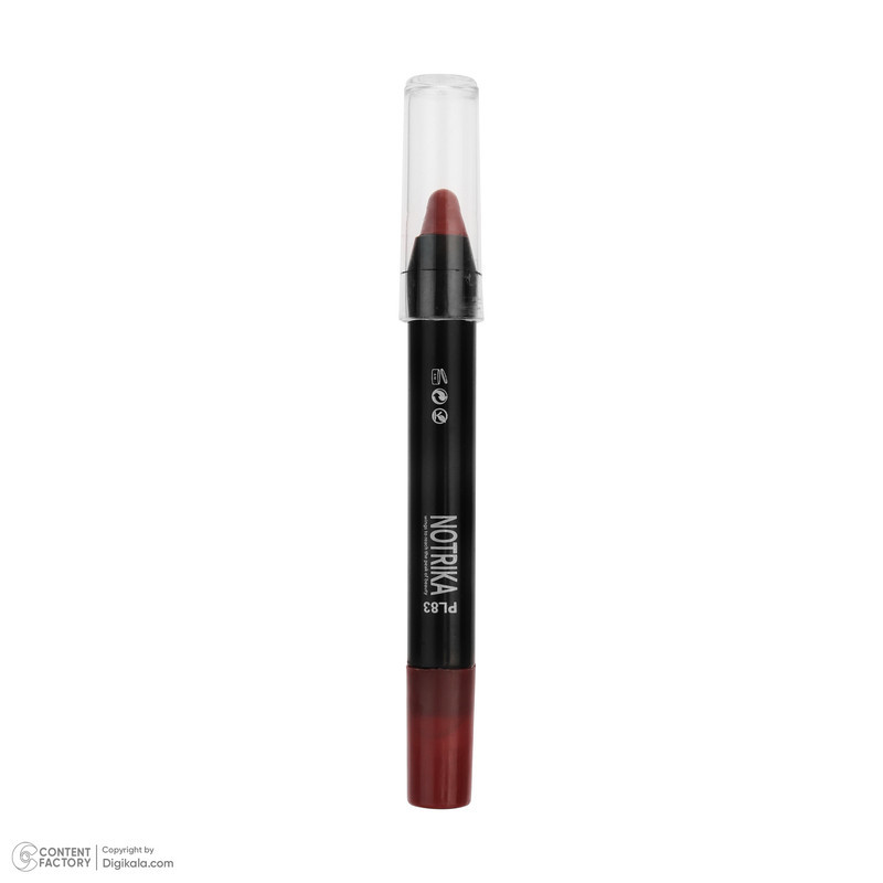 رژ لب مدادی مات نوتریکا مدل Long Wear شماره PL83
