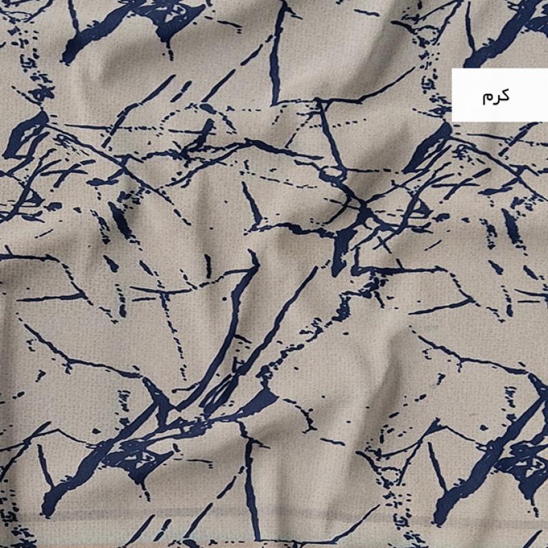 روکش لحاف خانه سفید مدل گرانیت دو نفره سایز 220x200 سانتی متر