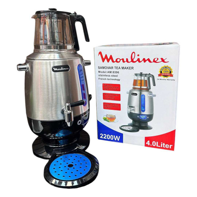 سماور برقی 2200 وات مولینکس مدل AM-0396 ظرفیت 4 لیتر