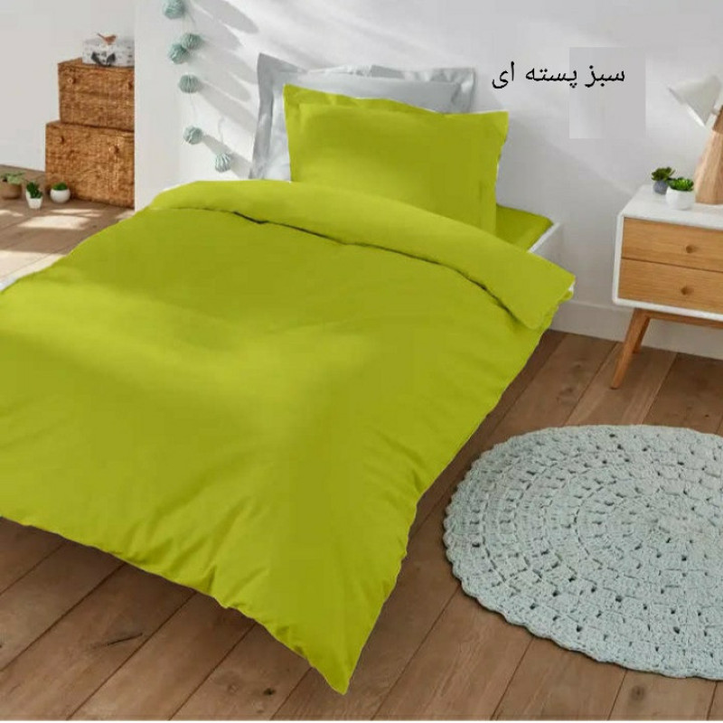 سرویس روتختی مدل میکروفایبر کد 90  یک نفره چهار تکه