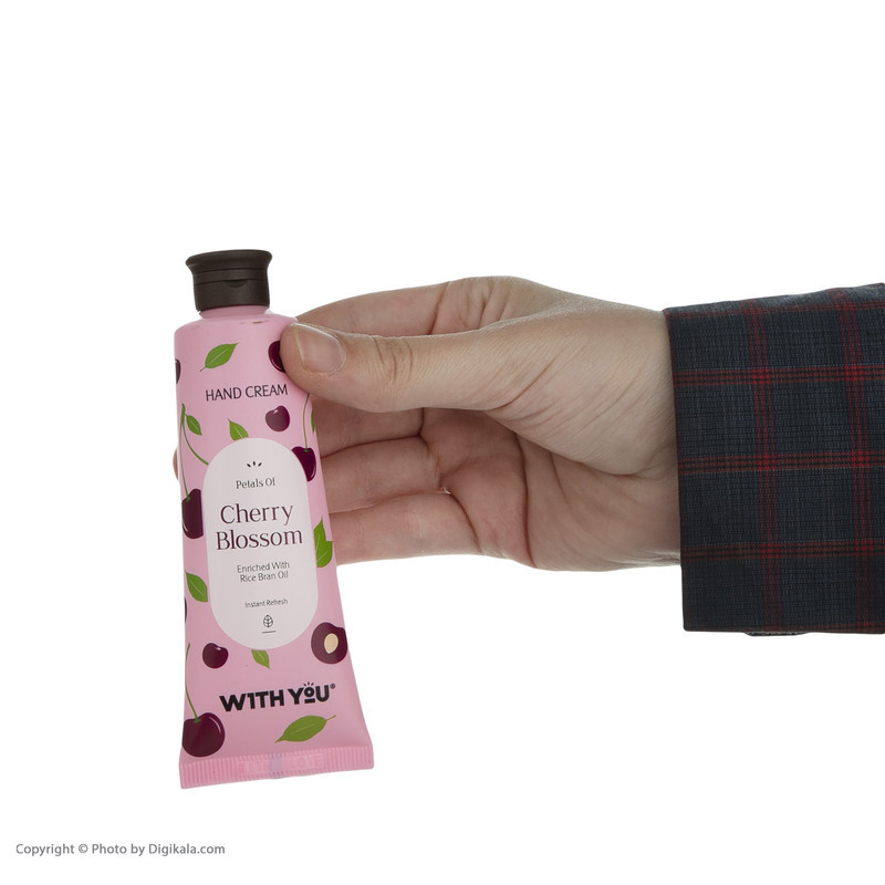 کرم مرطوب‌کننده ویت یو مدل cherry Blossom حجم 50 میلی‌لیتر