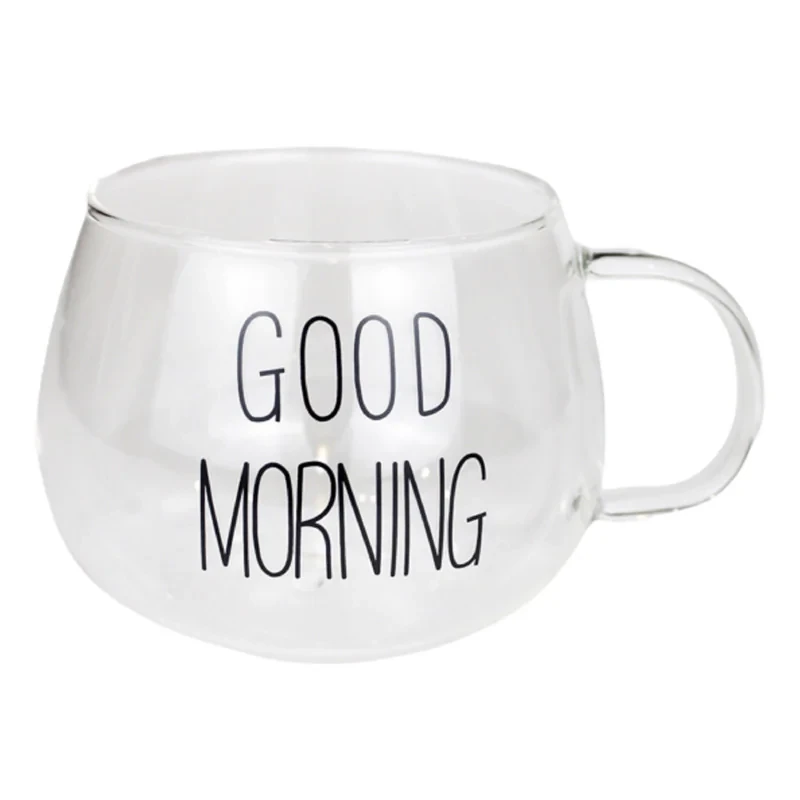 ماگ مدل تکست طرح good morning