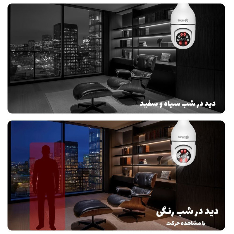 دوربین مداربسته تحت شبکه اسفیورد مدل Z338