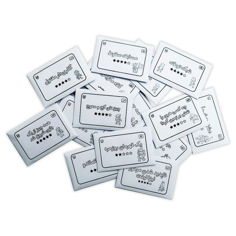 بازی فکری معمایی میکرو ماکرو مدل مرگ، درجه سختی متوسط، مناسب 12 سال به بالا، قابلیت بازی انفرادی و گروهی 1 تا 4 نفر، شامل نقشه 100×70 سانتی‌متر، 120 کارت ماموریت و 16 پاکت پرونده