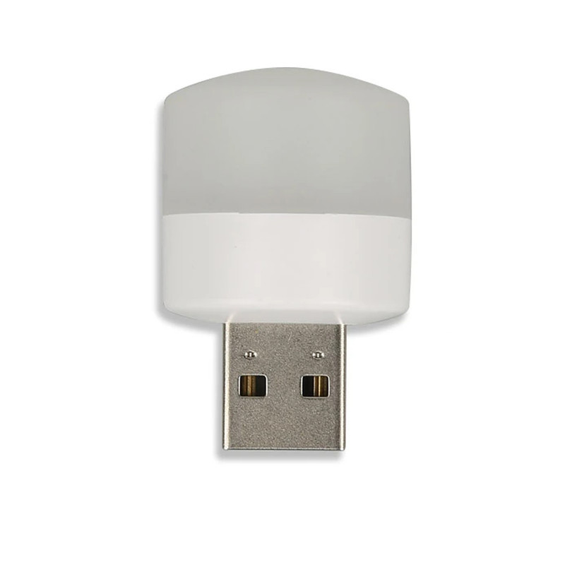 چراغ قوه مدل USB با نور مهتابی بسته 10 عددی