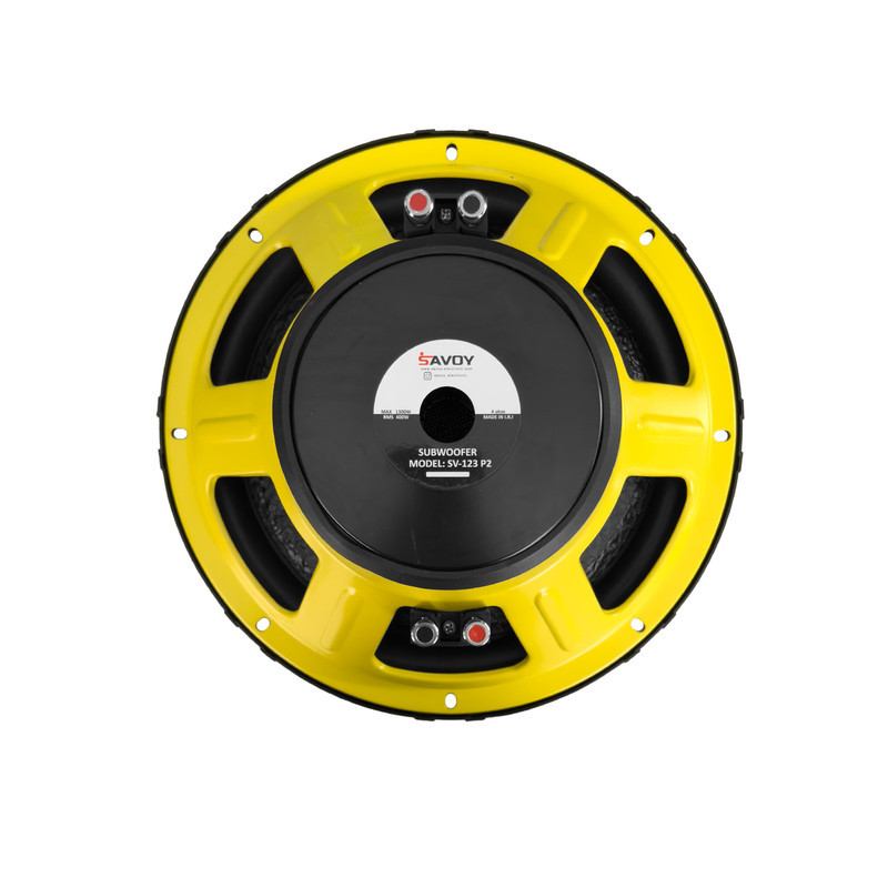 ساب ووفر پشت خودرو ساووی مدل SV-123P2 سایز 12 اینچ