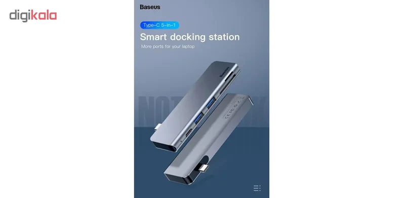 هاب 5 پورت USB-C باسئوس مدل UCN3266