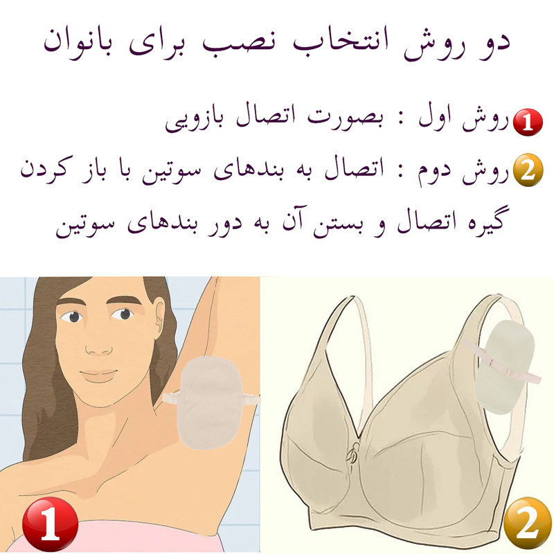 پد عرق گیر هیاهو مدل OpenStrap Lady سایز 3XL بسته 6 عددی