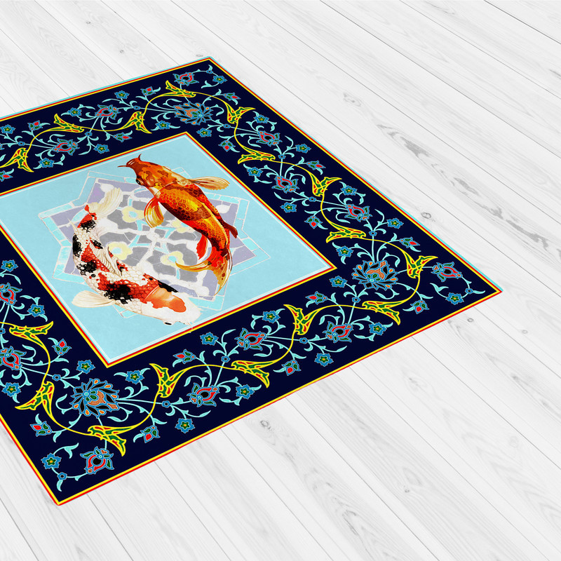 رومیزی طرح ماهی نوروز کد 9298