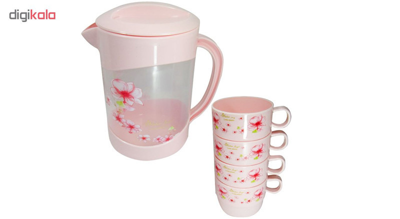 سرویس پارچ و لیوان 5 پارچه مدل Spring wind