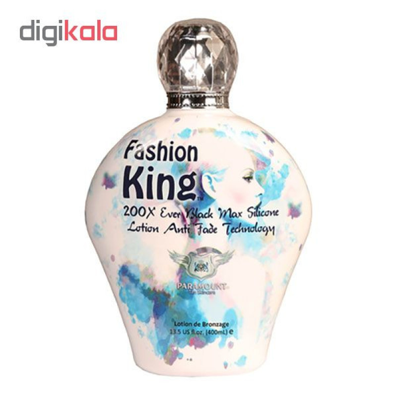 لوسیون سولاریوم بدن پارامونت مدل Fashion King حجم 400 میلی لیتر