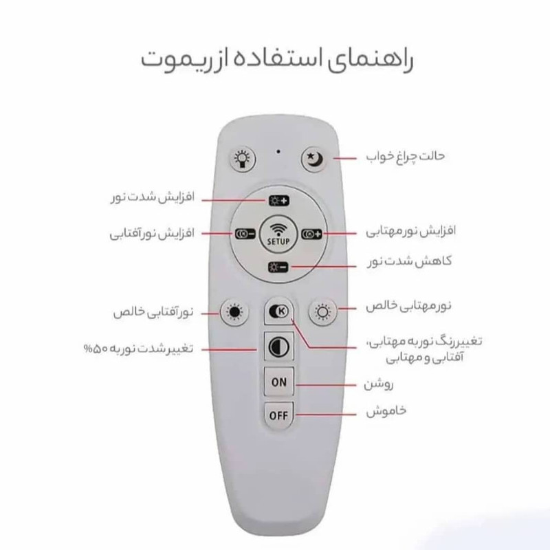 لوستر مدل چهار حلقه کد ۵۰۴۰۳۰۲۰