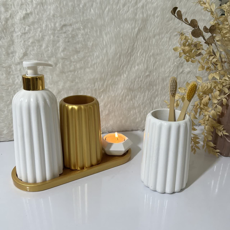 ست سرویس بهداشتی 5 تکه مدل dorng3500