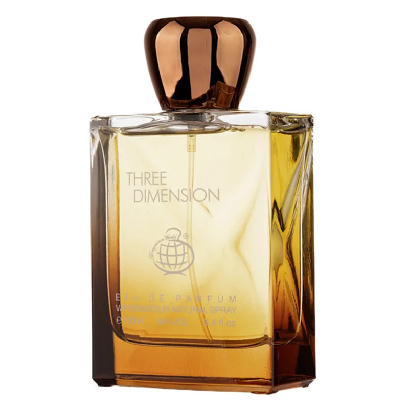 ادو پرفیوم مردانه فراگرنس ورد مدل Three Dimension حجم 100 میلی لیتر