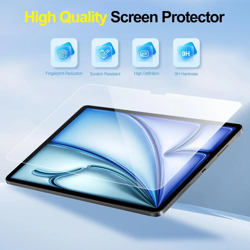 محافظ صفحه نمایش شیشه ای بادیگارد مدل TabG مناسب برای تبلت اپل iPad Air 11" 2025 M3