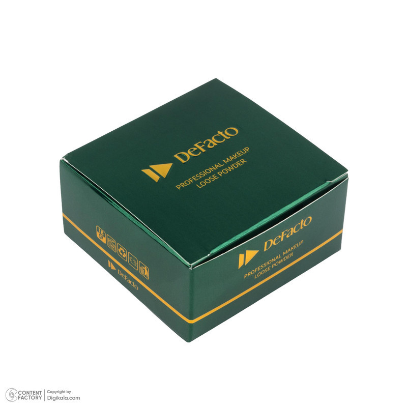 پودر تثبیت‌کننده آرایش صورت دیفکتو مدل F03 وزن 18 گرم