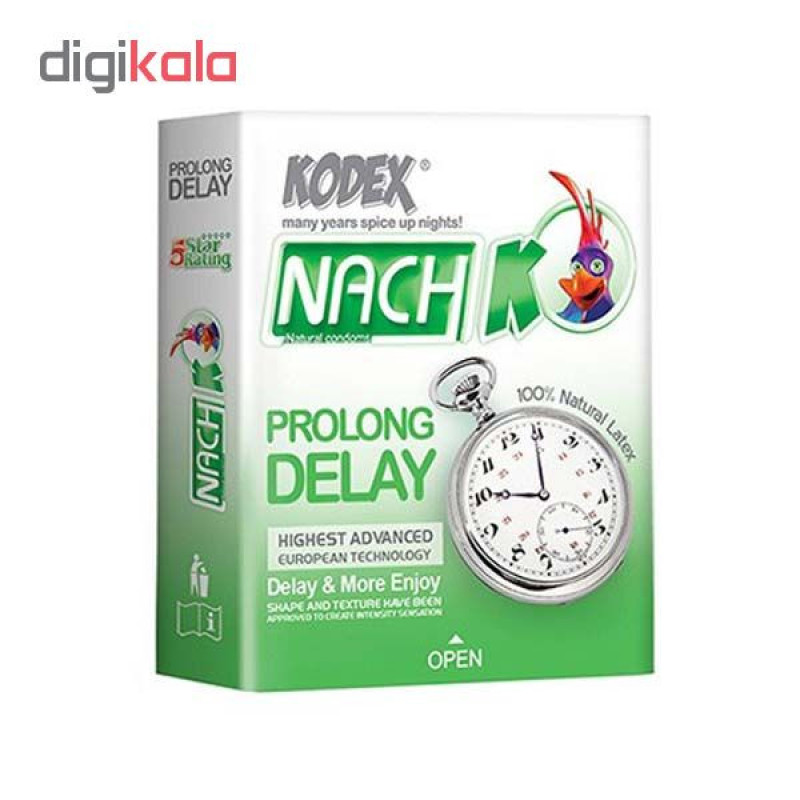 کاندوم ناچ کدکس مدل Prolong DELAY بسته 3 عددی