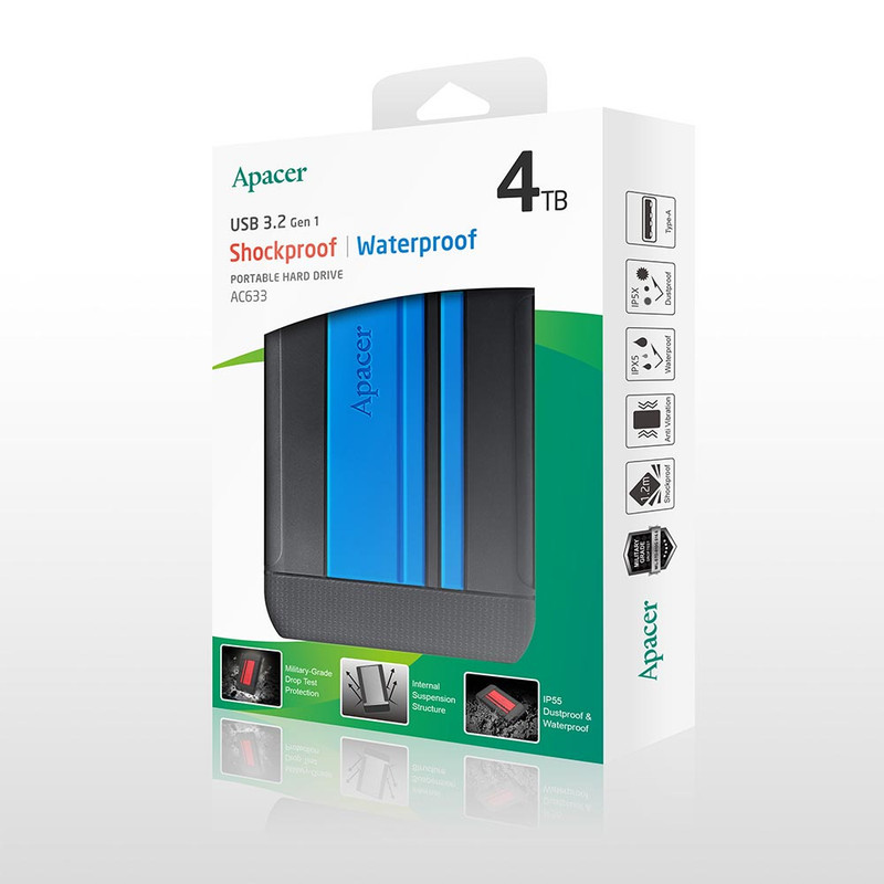 هارد اکسترنال اپیسر مدل AC633 ظرفیت 4 ترابایت