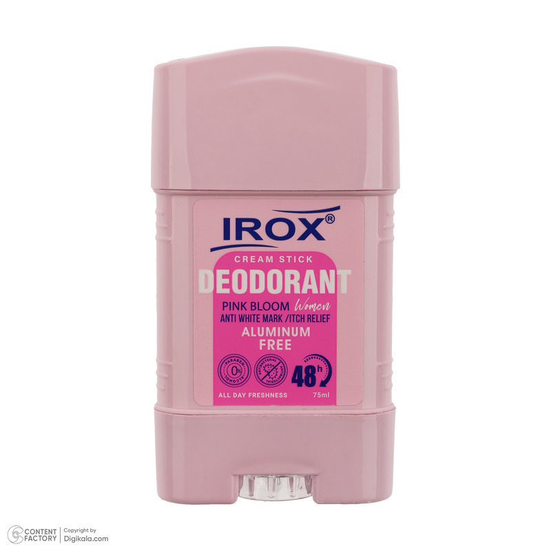 دئودورانت زنانه ایروکس مدل PINK BLOOM حجم 75 میلی لیتر