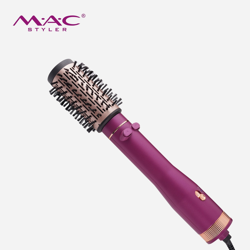 سشوار برس‌دار چرخشی حرفه‌ای 1000 وات مک‌استایلر مدل Ref1514