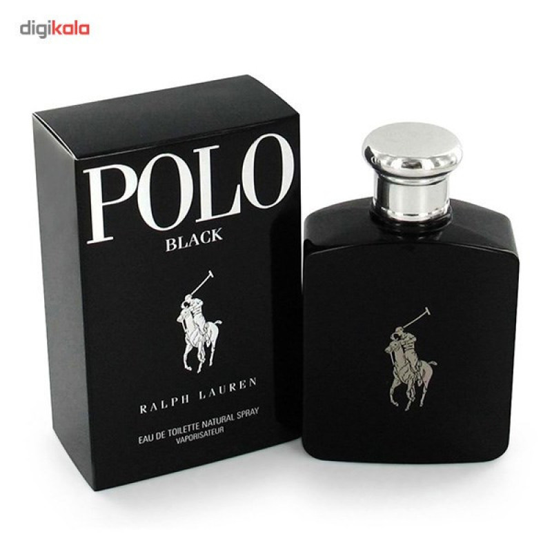 ادو تویلت مردانه رالف لورن Polo Black حجم 125ml
