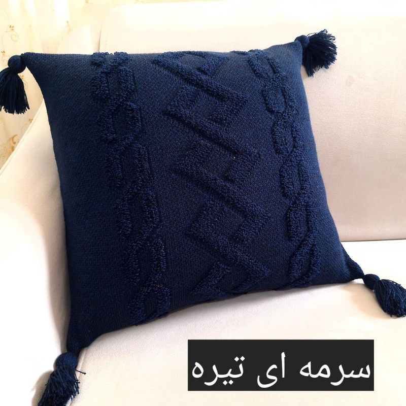 کاور کوسن مدل پانچدوزی ایران سایز 40×40 سانتی متر