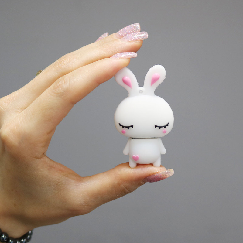 فلش مموری طرح خرگوش ایستاده مدل Ul-rabbit01 ظرفیت 64 گیگابایت