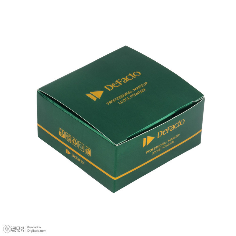 پودر تثبیت‌کننده آرایش صورت دیفکتو مدل professional وزن 18 گرم