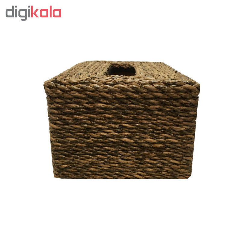 ست سطل و جعبه دستمال کاغذی مدل SHIKA